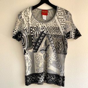 Kenzo Jungle Vintage Knitted Top